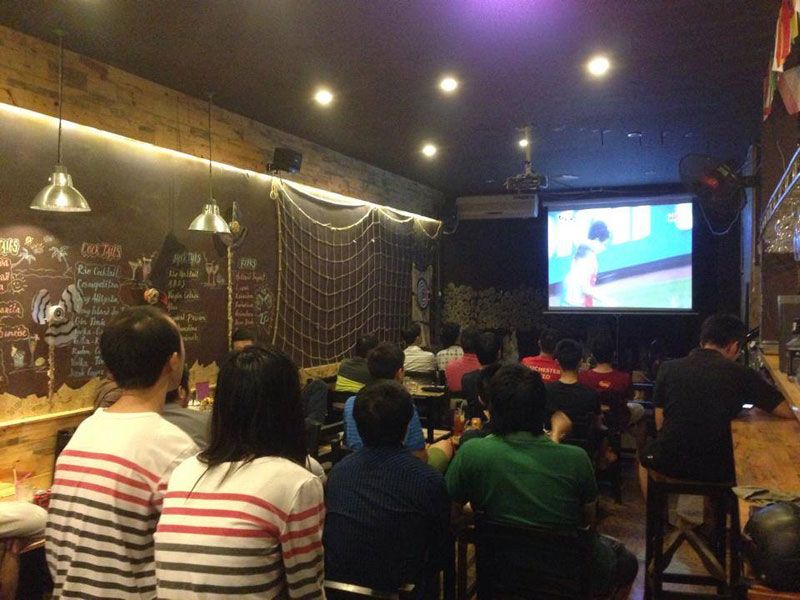 Top các cách trang trí quán cafe bóng đá đẹp mắt